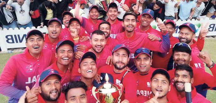 nepalese Cricket Team at UAE